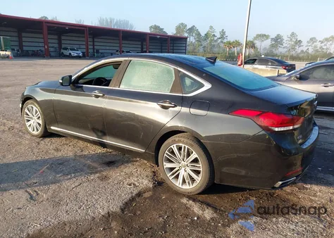 2018 Genesis G80 3.8 из США, поврежденный, VIN KMHGN4JEXJU238302